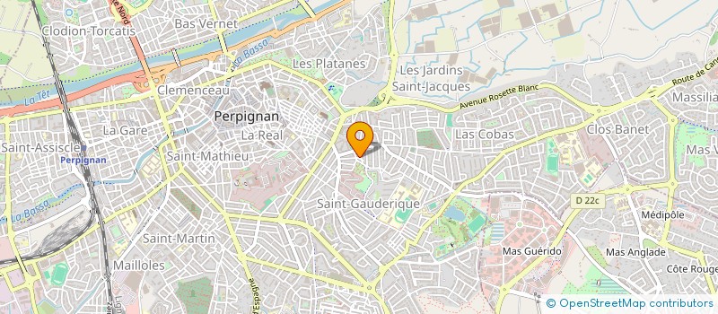 localisation de l'entreprise DRM PROJECT  PERPIGNAN