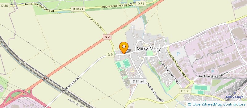 localisation de l'entreprise DRMB  MITRY-MORY