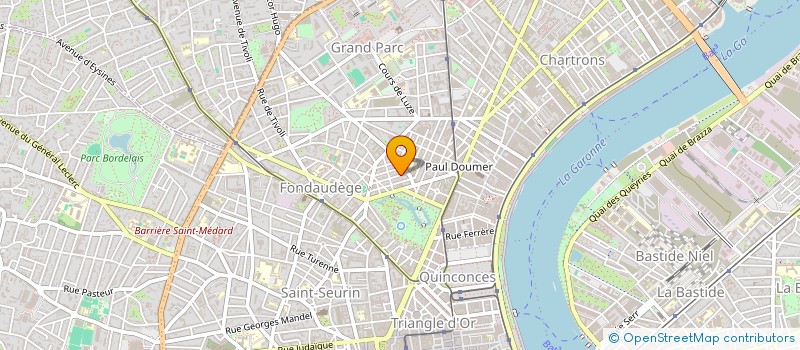 localisation de l'entreprise DRMB  BORDEAUX