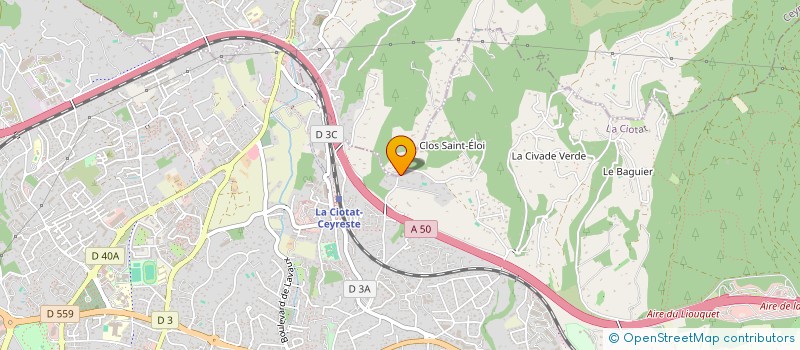 localisation de l'entreprise DRMC  LA CIOTAT