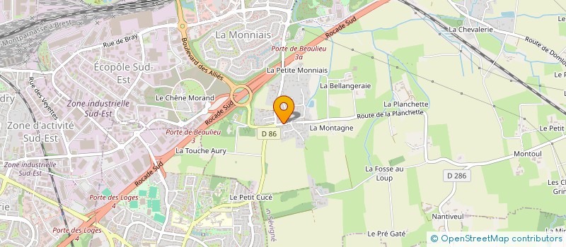localisation de l'entreprise DRN HOLDING à CESSON-SEVIGNE