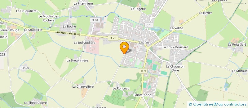 localisation de l'entreprise DRNI  LIGNE