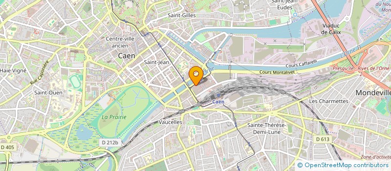 localisation de l'entreprise DRO  CAEN