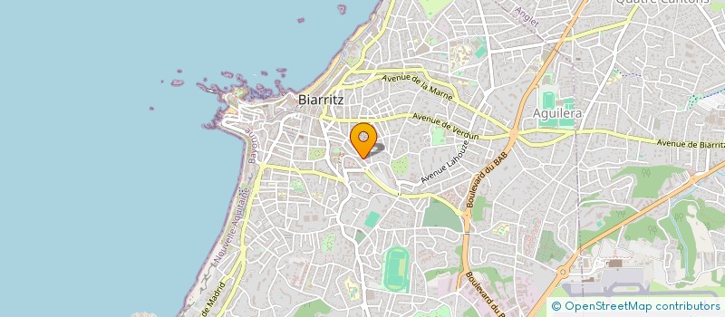 localisation de l'entreprise DRO CONCEPT  BIARRITZ