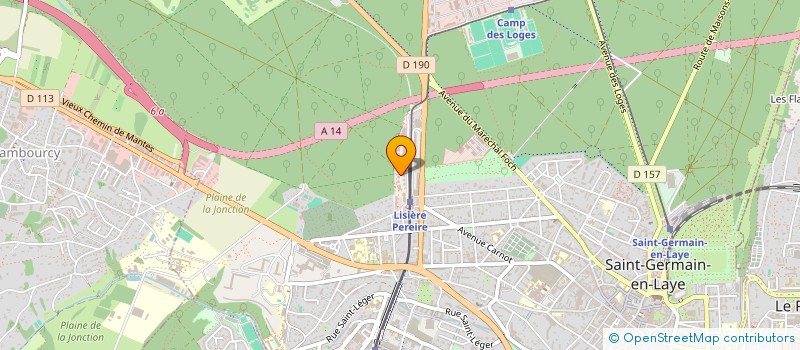 localisation de l'entreprise DRO ENGINEERING  SAINT-GERMAIN-EN-LAYE