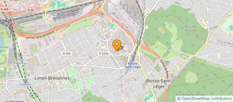 localisation de l'entreprise DROCE à BOISSY-SAINT-LEGER