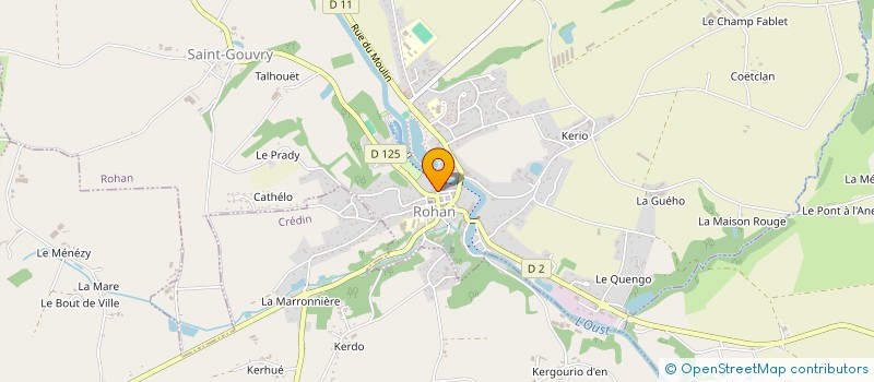 localisation de l'entreprise DROCH AR PARDON  ROHAN