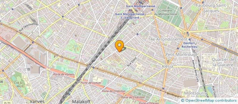 localisation de l'entreprise DROGUE ET JEUNESSE à PARIS