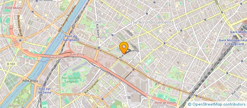 localisation de l'entreprise DROGUERIE 110  PARIS