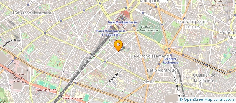 localisation de l'entreprise DROGUERIE CHIC  PARIS