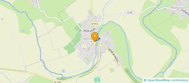 localisation de l'entreprise DROGUERIE DE LA SEILLE  NOMENY