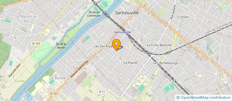 localisation de l'entreprise DROGUERIE DES MARTYRS à PARIS