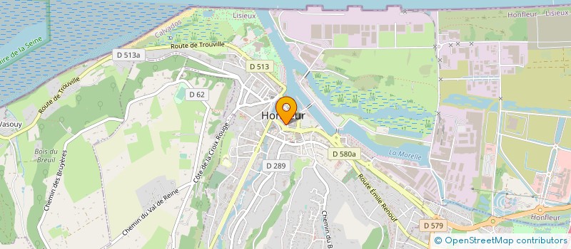 localisation de l'entreprise DROGUERIE ET COMPAGNIE  HONFLEUR