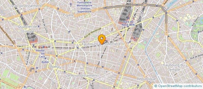 localisation de l'entreprise DROGUERIE MODERNE à PARIS