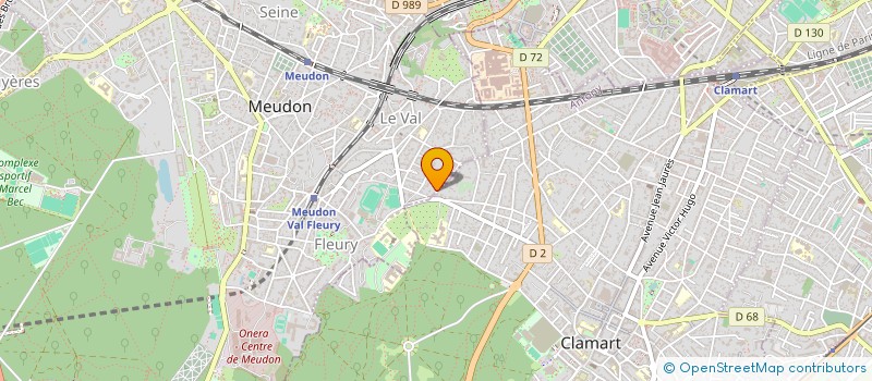 localisation de l'entreprise DROID ZONE à MEUDON