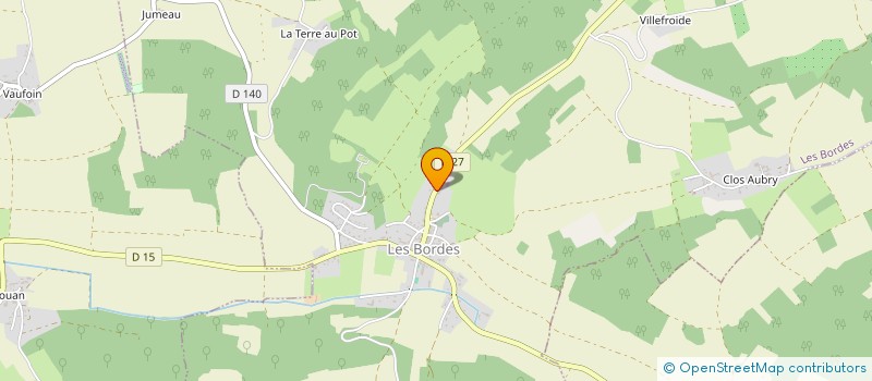localisation de l'entreprise DROIN ET FILS à LES BORDES