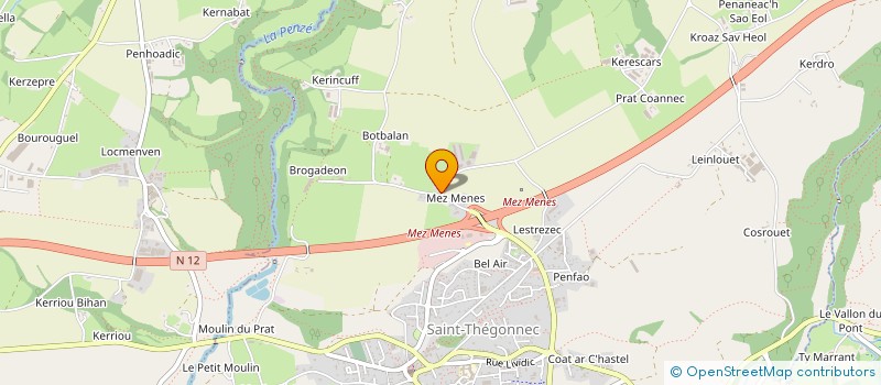 localisation de l'entreprise DROIT A L'EMPLOI - SAINT-THE-LOC à SAINT-THEGONNEC LOC-EGUINER
