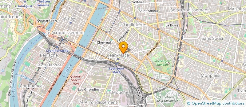 localisation de l'entreprise DROIT AU BUT - EQUIPE THEATRALE  LYON