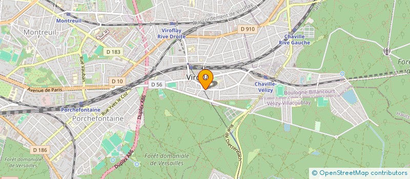 localisation de l'entreprise DROIT AU CORPS  PARIS