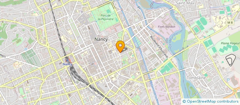 localisation de l'entreprise DROIT AU LOGEMENT 54 à NANCY
