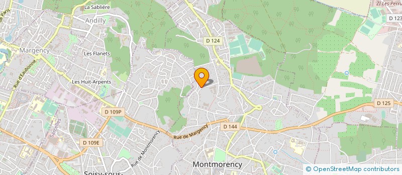 localisation de l'entreprise DROIT AU REVE  MONTMORENCY