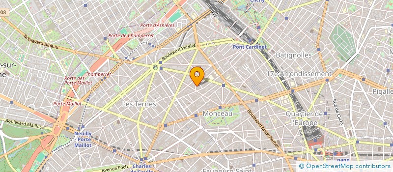 localisation de l'entreprise DROIT COMME UN H !  PARIS