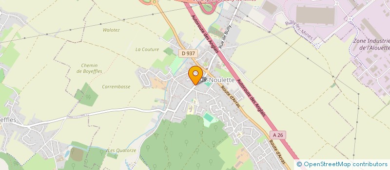 localisation de l'entreprise DROIT DE CITE à AIX-NOULETTE