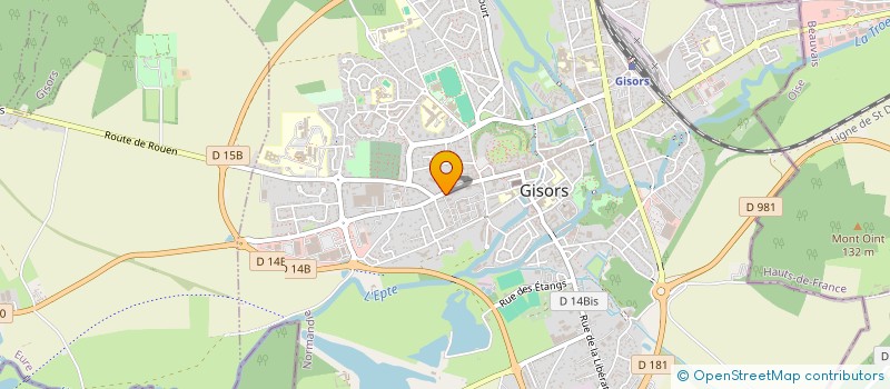localisation de l'entreprise DROIT DE VERITE SUR L'IMMIGRATION CLANDESTINE à GISORS