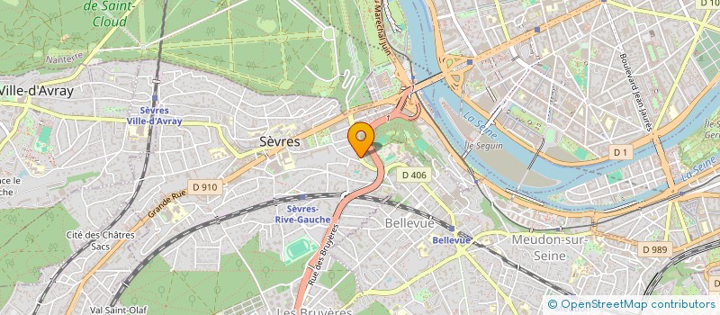 localisation de l'entreprise DROIT DEONTOLOGIE ETHIQUE EN EDUCATION à SEVRES