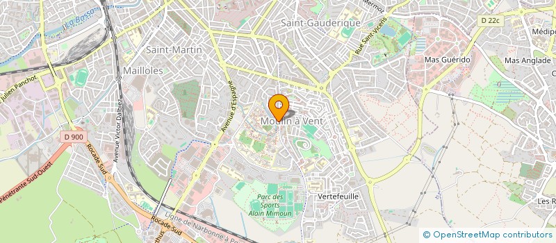 localisation de l'entreprise DROIT DEVANT à PERPIGNAN