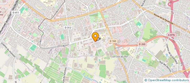 localisation de l'entreprise DROIT ECONOMIE ANGERS à ANGERS