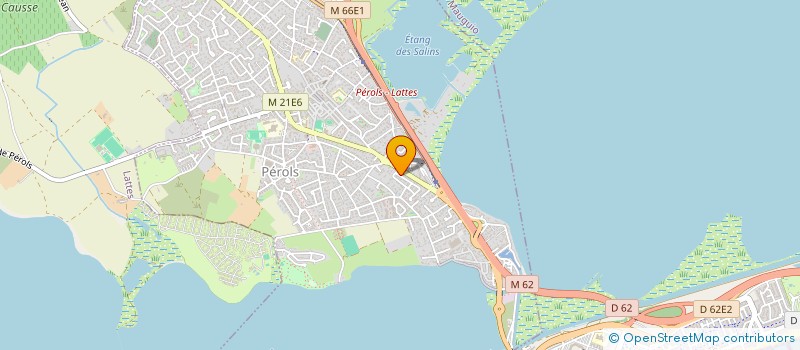 localisation de l'entreprise DROIT ET DEPENDANCE  PEROLS