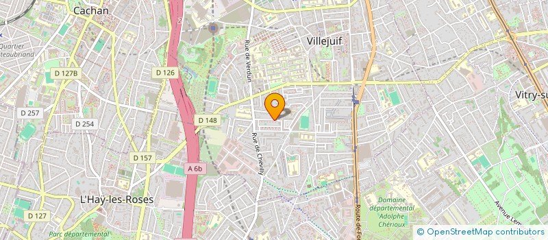 localisation de l'entreprise DROIT ET DEVOIR DES SEROPOSITIFS à VILLEJUIF