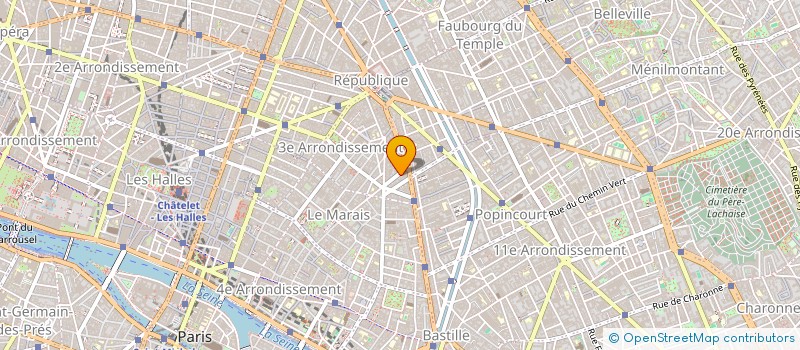 localisation de l'entreprise DROIT ET TECHNIQUES  PARIS