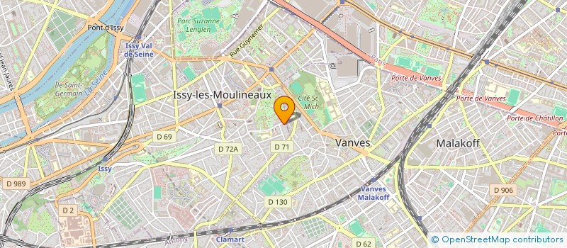 localisation de l'entreprise DROIT@L'ENFANCE à ISSY-LES-MOULINEAUX