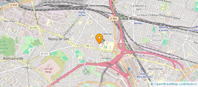 localisation de l'entreprise DROIT VERS LA REUSSITE à NOISY LE SEC