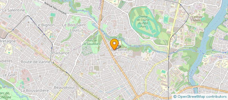 localisation de l'entreprise DROITS A BABORD à NANTES