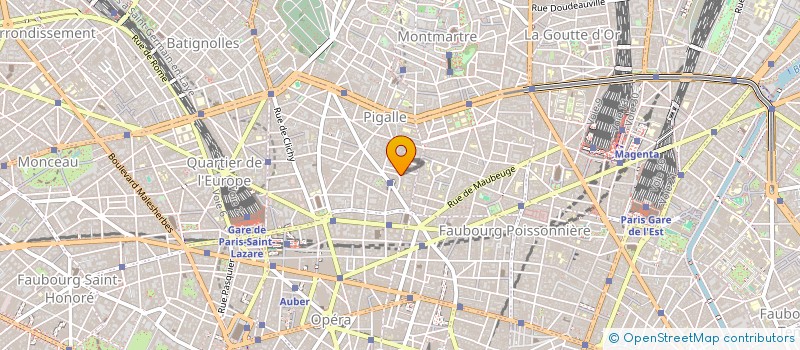 localisation de l'entreprise DROITS AUDIOVISUELS EUROPEENS  PARIS