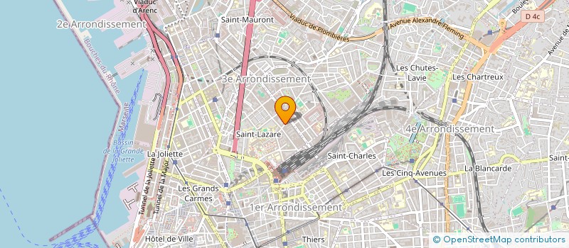 localisation de l'entreprise DROITS DE CITES à MARSEILLE