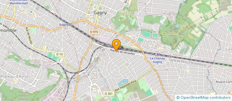 localisation de l'entreprise DROITS DES ANIMAUX à GAGNY