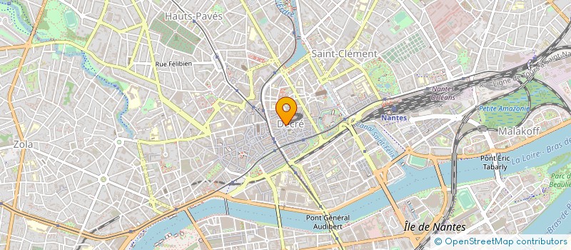 localisation de l'entreprise DROITS ENFANT SAUVEGARDE LIENS FAMILIAUX à NANTES