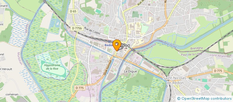 localisation de l'entreprise DROLATIC INDUSTRY  REDON