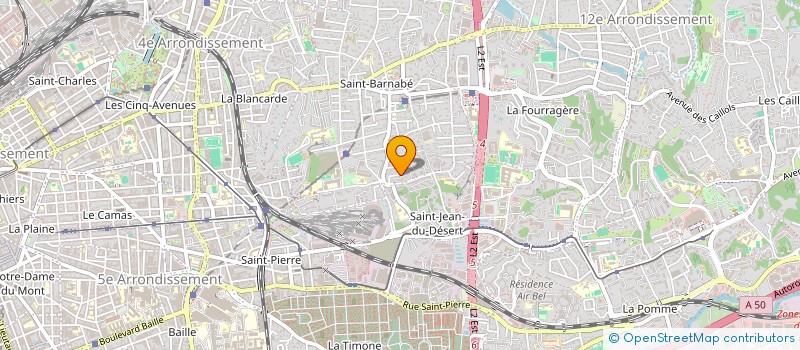 localisation de l'entreprise DROLE 2 RAID à MARSEILLE