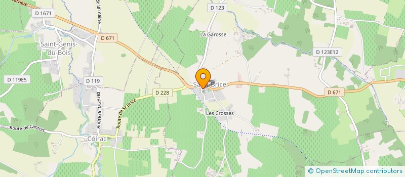 localisation de l'entreprise DROLE D'APEI  SAINT-BRICE