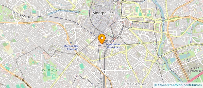 localisation de l'entreprise DROLE D ENDROIT à MONTPELLIER