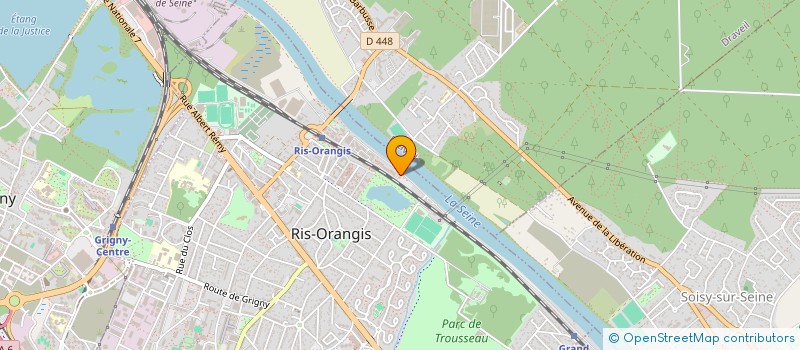 localisation de l'entreprise DROLE DE DAME 91 à RIS-ORANGIS