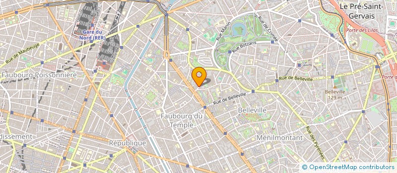 localisation de l'entreprise DROLE DE DIMANCHE à PARIS