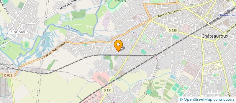 localisation de l'entreprise DROLE DE JEUX à CHATEAUROUX