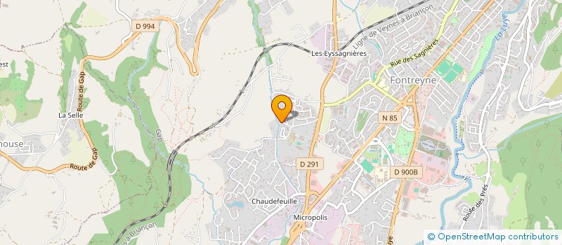 localisation de l'entreprise DROLE DE SCENE  GAP