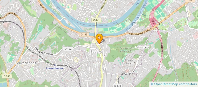 localisation de l'entreprise DROLES DE DAMES  BOUGIVAL